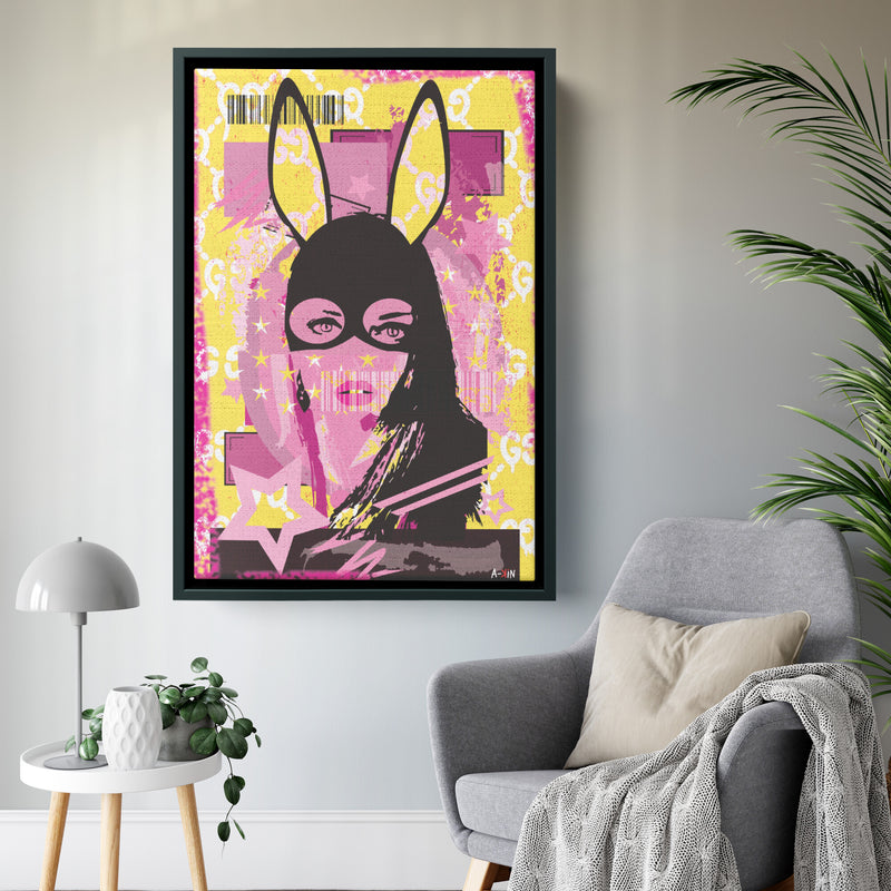 Woman In Love Playboy Wood Frame