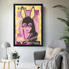 Woman In Love Playboy Wood Frame