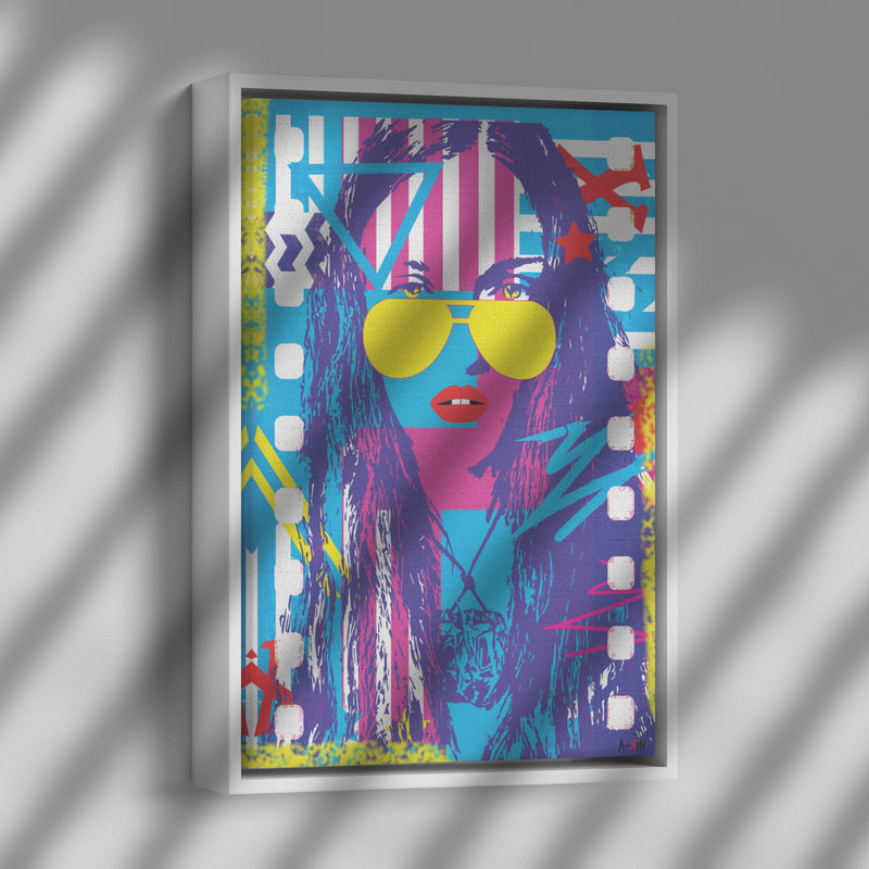 Woman In Love Pop Wood Frame