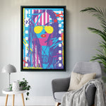 Woman In Love Pop Wood Frame
