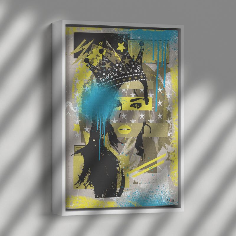 Woman In Love Queen Wood Frame
