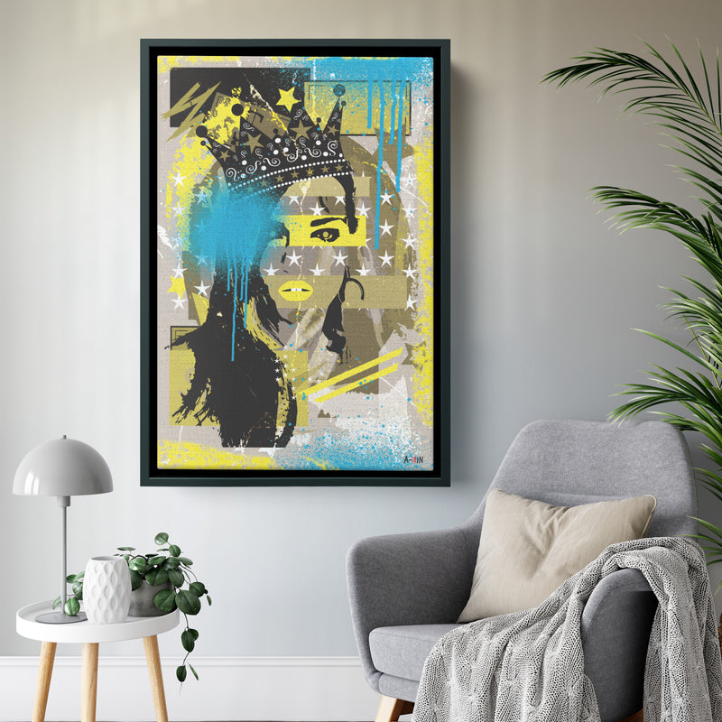 Woman In Love Queen Wood Frame
