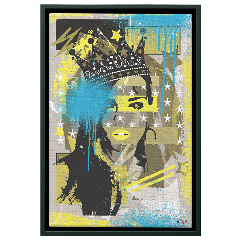 Woman In Love Queen Wood Frame