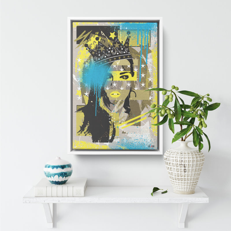 Woman In Love Queen Wood Frame