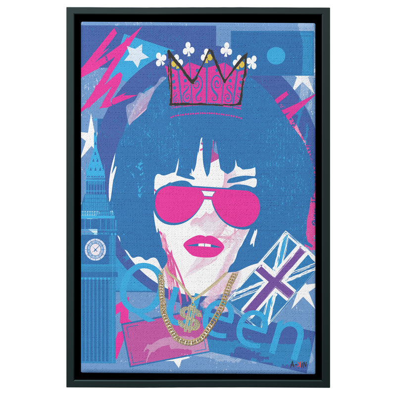 Woman In Love Royal Wood Frame