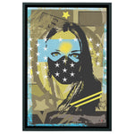 Woman In Love Stars Wood Frame