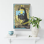 Woman In Love Stars Wood Frame