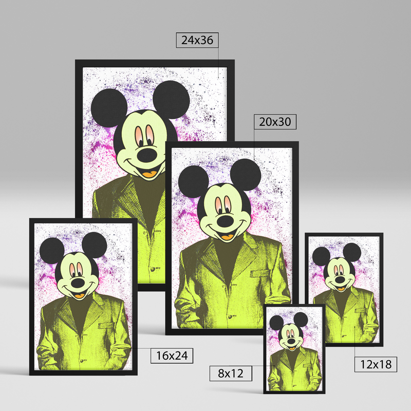 Yellow Mickey Pop